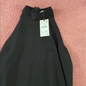 Zara high neck going out tank